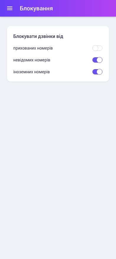 Блокування